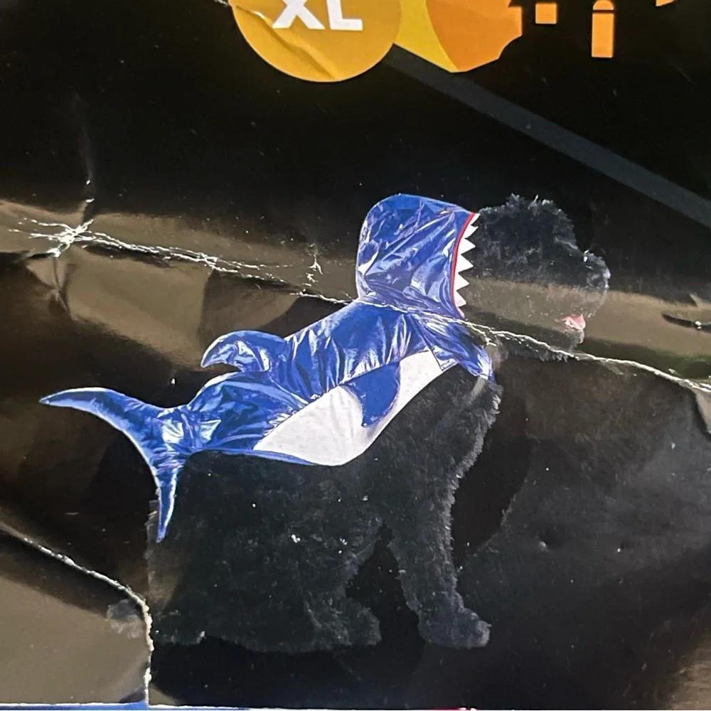 Vibrant Life Halloween Dog Costume Shark, Size Extra Large